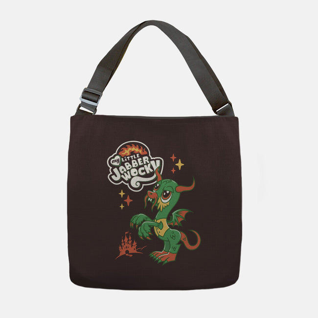 My Little Jabberwocky-None-Adjustable Tote-Bag-Nemons