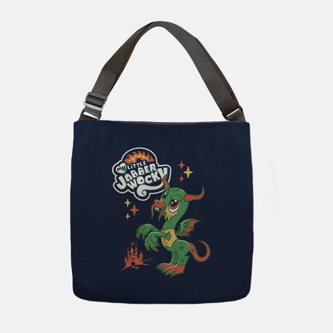 My Little Jabberwocky-None-Adjustable Tote-Bag-Nemons