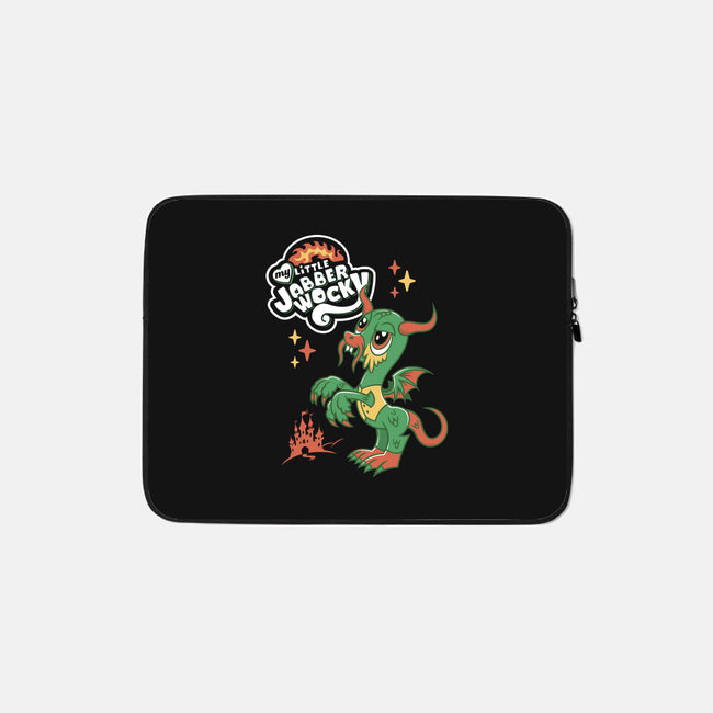 My Little Jabberwocky-None-Zippered-Laptop Sleeve-Nemons