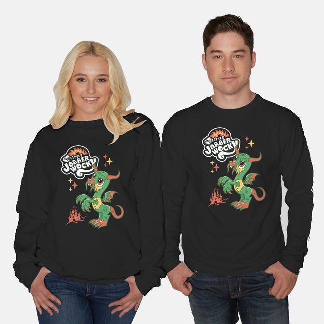 My Little Jabberwocky-Unisex-Crew Neck-Sweatshirt-Nemons