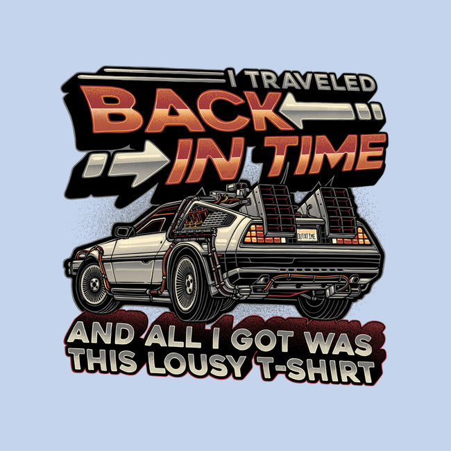 Let's Travel Back In Time-Unisex-Crew Neck-Sweatshirt-glitchygorilla