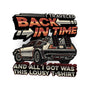 Let's Travel Back In Time-Womens-Fitted-Tee-glitchygorilla