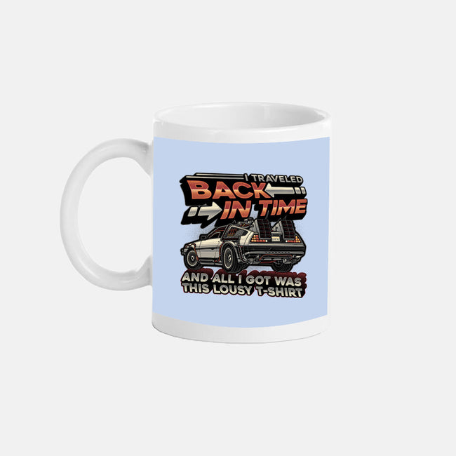 Let's Travel Back In Time-None-Mug-Drinkware-glitchygorilla