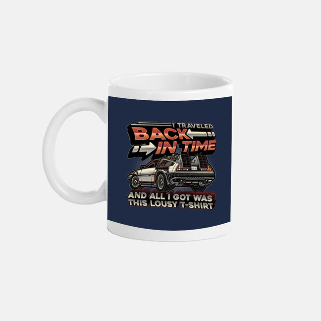 Let's Travel Back In Time-None-Mug-Drinkware-glitchygorilla