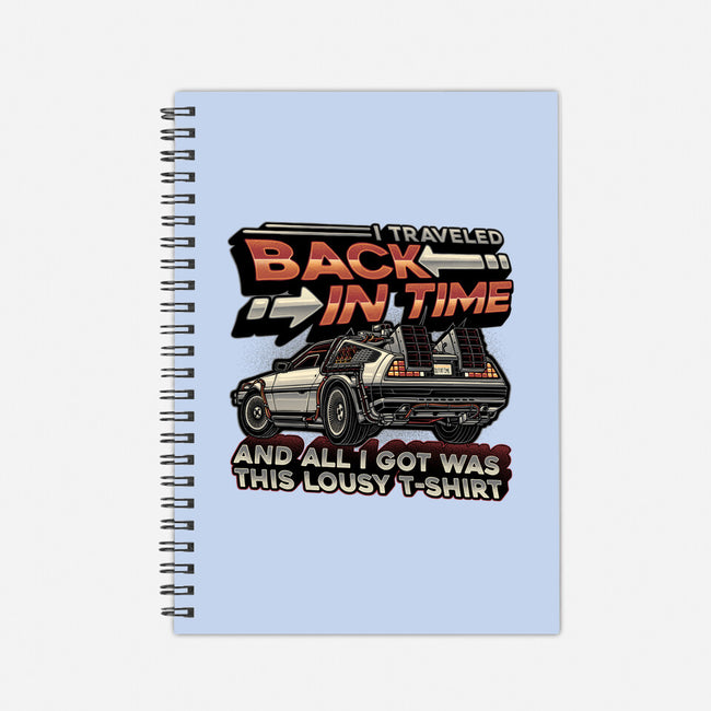 Let's Travel Back In Time-None-Dot Grid-Notebook-glitchygorilla