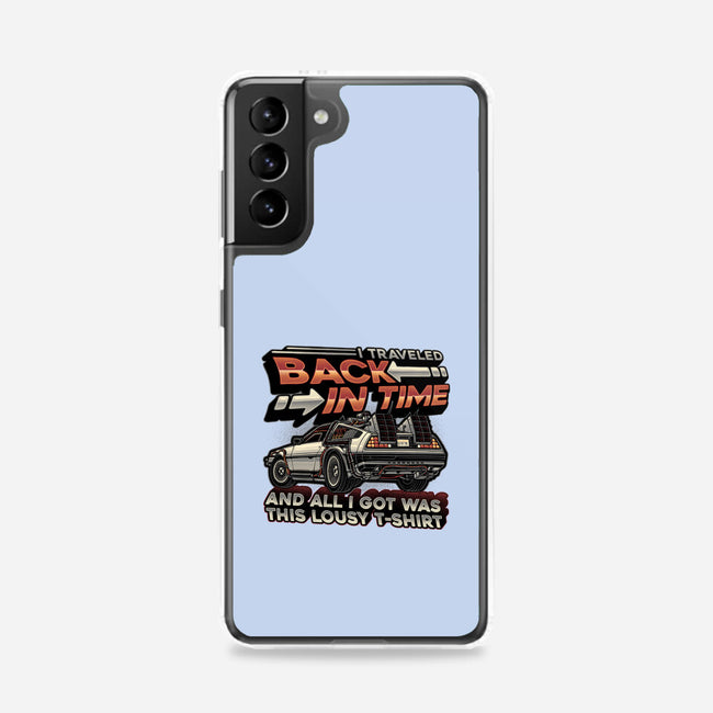 Let's Travel Back In Time-Samsung-Snap-Phone Case-glitchygorilla