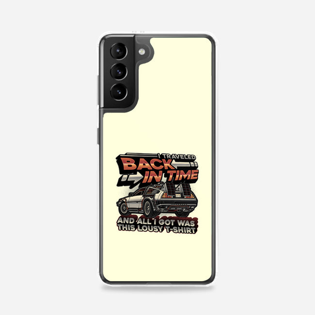 Let's Travel Back In Time-Samsung-Snap-Phone Case-glitchygorilla