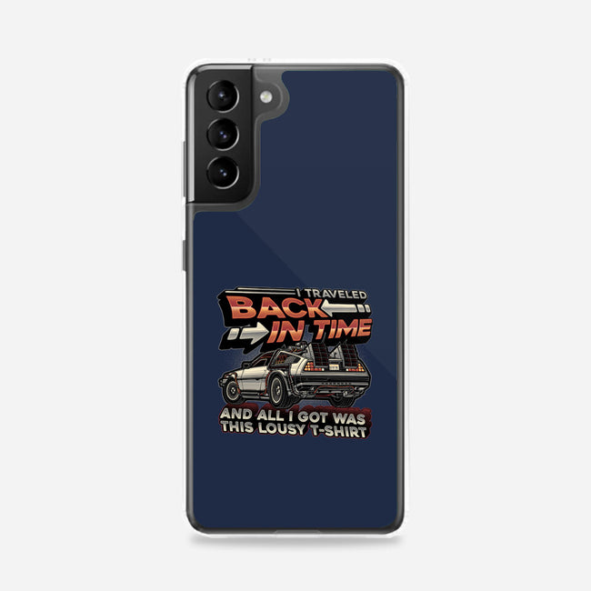 Let's Travel Back In Time-Samsung-Snap-Phone Case-glitchygorilla