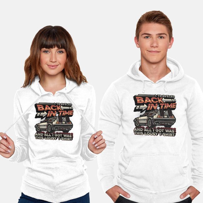 Let's Travel Back In Time-Unisex-Pullover-Sweatshirt-glitchygorilla