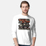 Let's Travel Back In Time-Mens-Long Sleeved-Tee-glitchygorilla