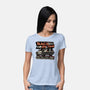 Let's Travel Back In Time-Womens-Basic-Tee-glitchygorilla