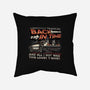 Let's Travel Back In Time-None-Non-Removable Cover w Insert-Throw Pillow-glitchygorilla