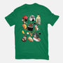 Sushi Cats-Womens-Fitted-Tee-Vallina84