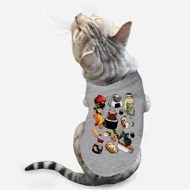 Sushi Cats-Cat-Basic-Pet Tank-Vallina84