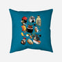 Sushi Cats-None-Removable Cover w Insert-Throw Pillow-Vallina84