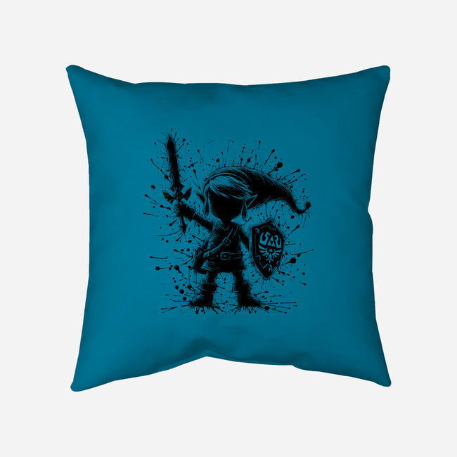 Link Splash-None-Removable Cover-Throw Pillow-alnavasord