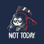 Not Today Death-None-Glossy-Sticker-koalastudio