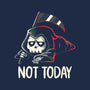 Not Today Death-Dog-Bandana-Pet Collar-koalastudio