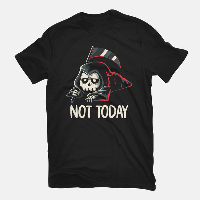 Not Today Death-Mens-Heavyweight-Tee-koalastudio