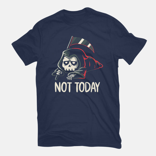 Not Today Death-Mens-Basic-Tee-koalastudio