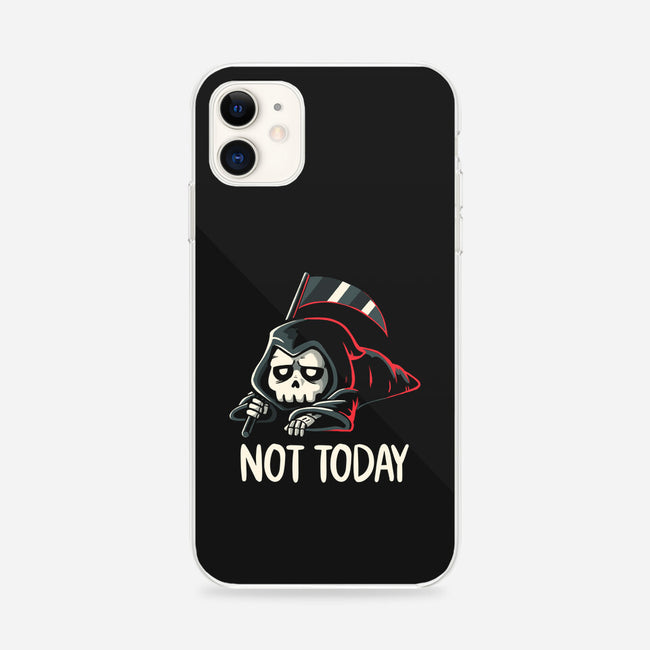 Not Today Death-iPhone-Snap-Phone Case-koalastudio
