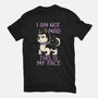I Am Not Mad This Is My Face-Youth-Basic-Tee-koalastudio