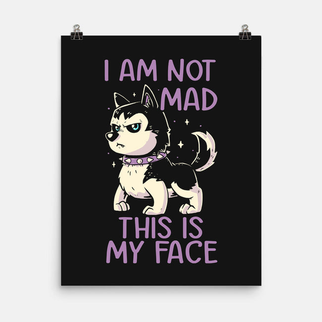 I Am Not Mad This Is My Face-None-Matte-Poster-koalastudio