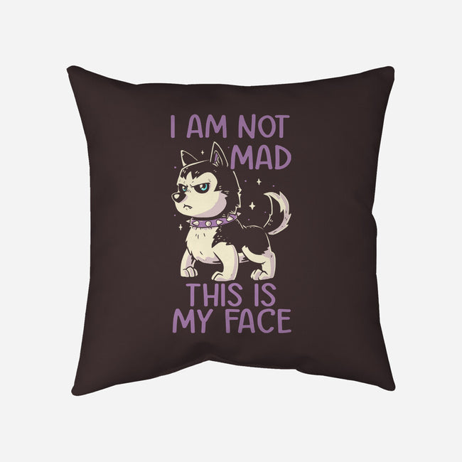 I Am Not Mad This Is My Face-None-Removable Cover w Insert-Throw Pillow-koalastudio