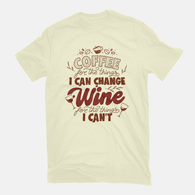 Coffee And Wine-Mens-Basic-Tee-tobefonseca