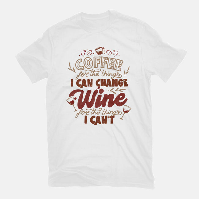 Coffee And Wine-Mens-Basic-Tee-tobefonseca