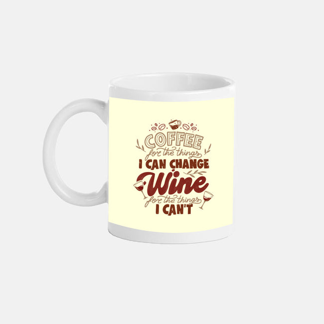Coffee And Wine-None-Mug-Drinkware-tobefonseca