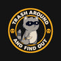 Trash Around Raccoon-None-Glossy-Sticker-tobefonseca