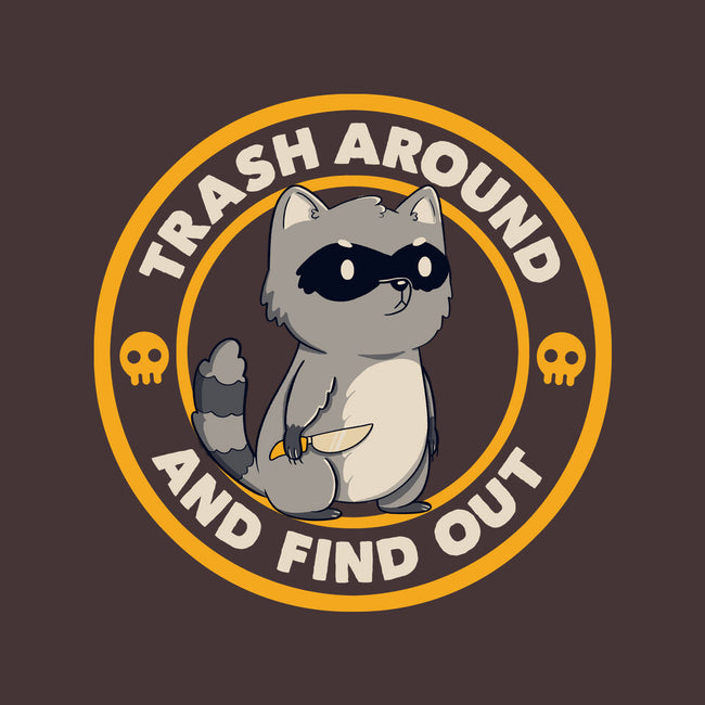 Trash Around Raccoon-None-Matte-Poster-tobefonseca