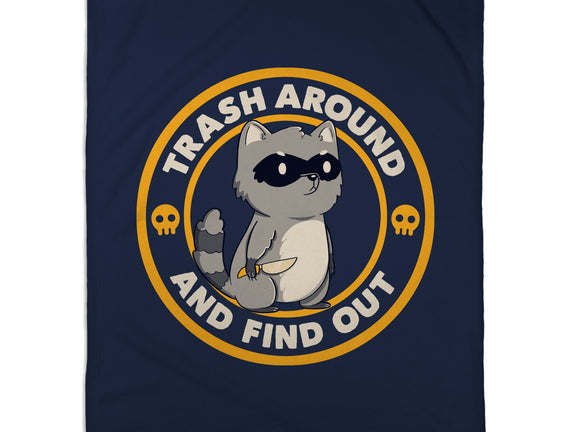 Trash Around Raccoon