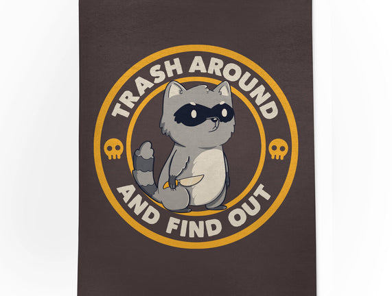 Trash Around Raccoon