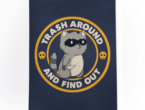 Trash Around Raccoon