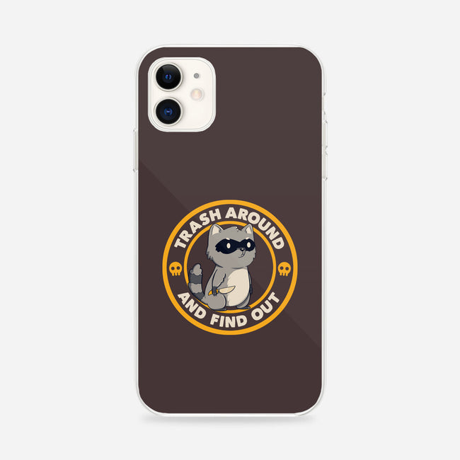 Trash Around Raccoon-iPhone-Snap-Phone Case-tobefonseca