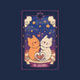 The Lovers Cat Tarot-None-Beach-Towel-tobefonseca