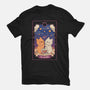 The Lovers Cat Tarot-Womens-Fitted-Tee-tobefonseca