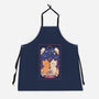 The Lovers Cat Tarot-Unisex-Kitchen-Apron-tobefonseca