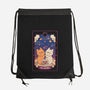 The Lovers Cat Tarot-None-Drawstring-Bag-tobefonseca