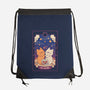 The Lovers Cat Tarot-None-Drawstring-Bag-tobefonseca