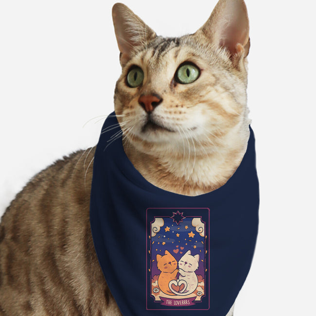 The Lovers Cat Tarot-Cat-Bandana-Pet Collar-tobefonseca