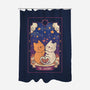 The Lovers Cat Tarot-None-Polyester-Shower Curtain-tobefonseca