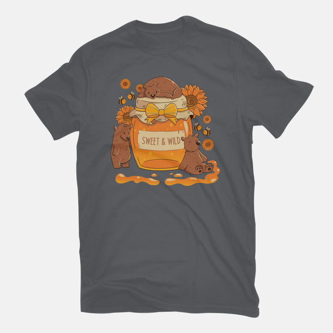 Sweet And Wild Bear-Mens-Heavyweight-Tee-tobefonseca