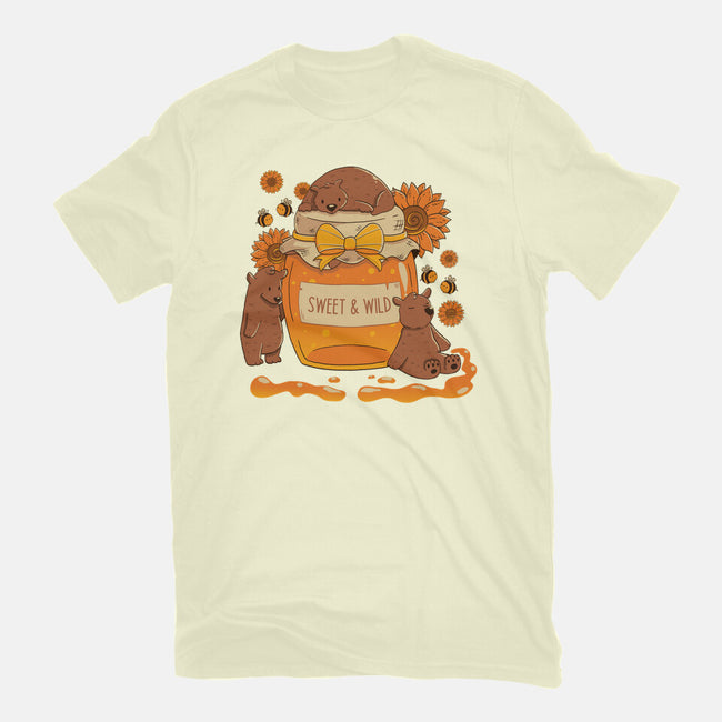 Sweet And Wild Bear-Mens-Premium-Tee-tobefonseca