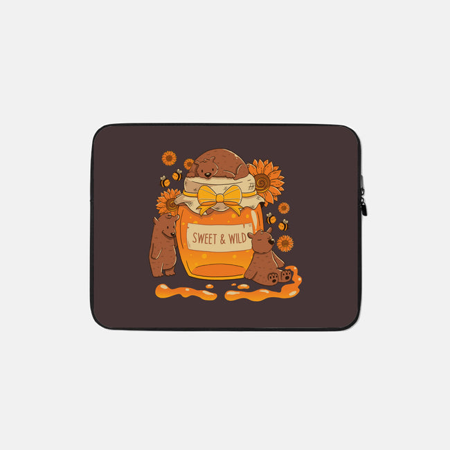 Sweet And Wild Bear-None-Zippered-Laptop Sleeve-tobefonseca