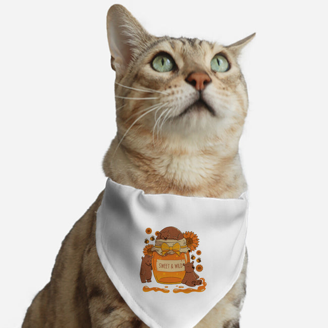 Sweet And Wild Bear-Cat-Adjustable-Pet Collar-tobefonseca