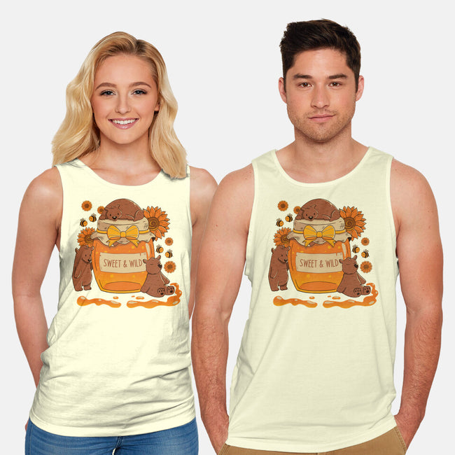 Sweet And Wild Bear-Unisex-Basic-Tank-tobefonseca