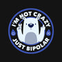 Not Crazy Bipolar Bear-Unisex-Baseball-Tee-tobefonseca